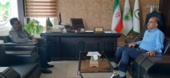 دیدار رئیس دانشکده منابع طبیعی