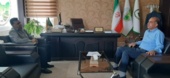 دیدار رئیس دانشکده منابع طبیعی